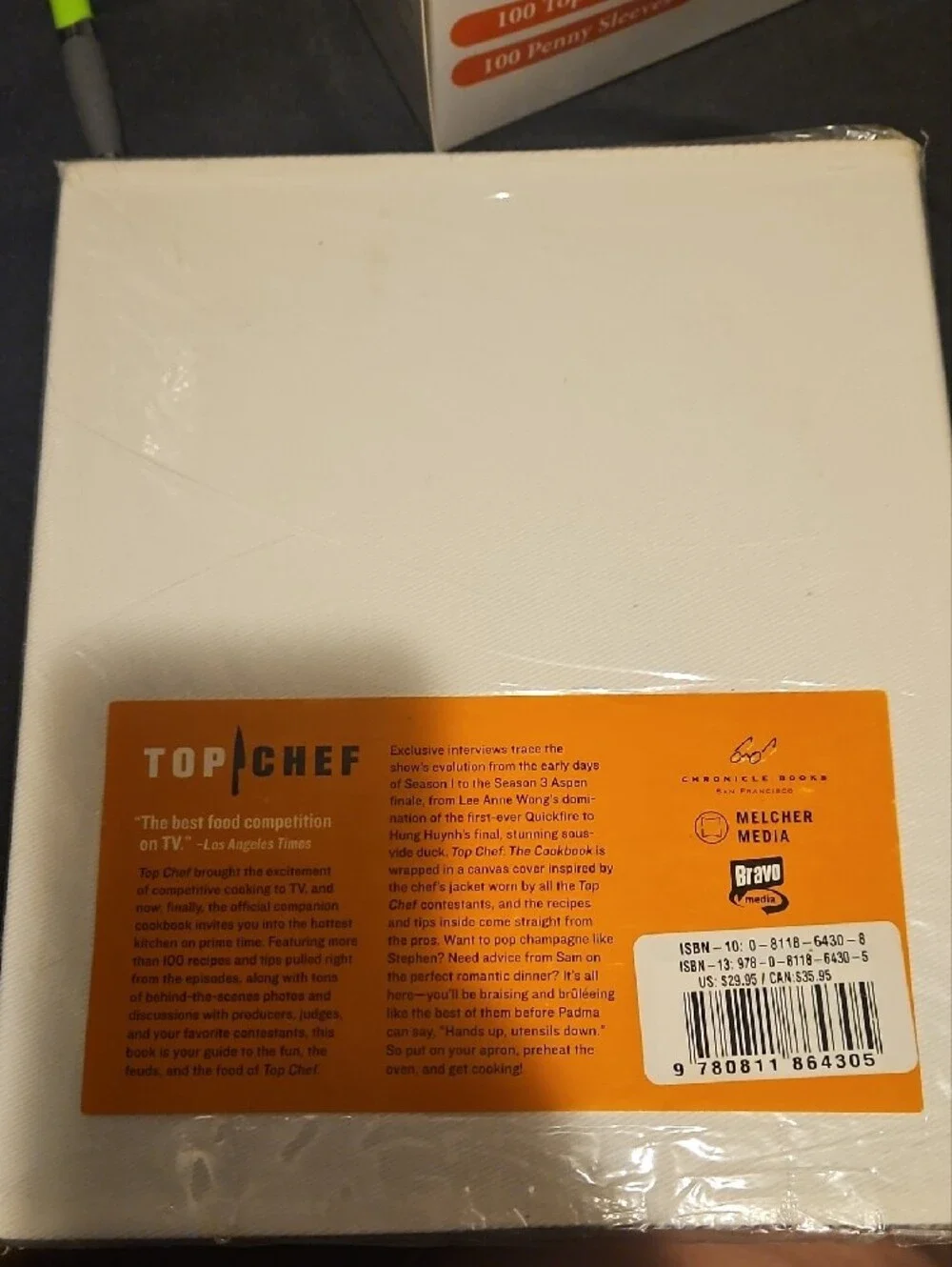 The Cookbook - White & Orange Cover